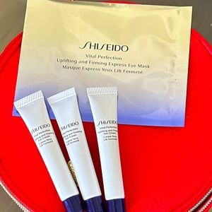 New Shiseido Vital Perfection
Uplifting and Firming Eye Cream & Firming Eye Mask